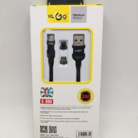 Magnetic 3in1 klgo кабел iphone type c micro айфон , снимка 4 - USB кабели - 41322747