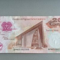 Банкнота - Папуа Нова Гвинея - 20 кина UNC | 2008г., снимка 1 - Нумизматика и бонистика - 41974227