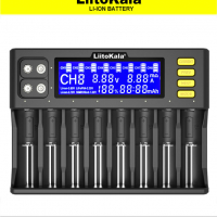 Професионално, зарядно и тестер за батерии LiitoKala Lii-S8, снимка 1 - Други инструменти - 36372012