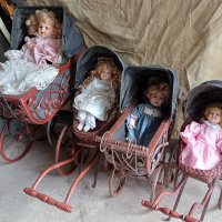 колекционерски колички за кукли, снимка 1 - Кукли - 44393189