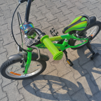 Детски велосипед 16" MASTER зелен, снимка 10 - Велосипеди - 44583577