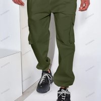 Мъжки ежедневен карго панталон, 5цвята - 023, снимка 3 - Панталони - 41788390