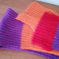 Handmade шал, вълна и акрил, снимка 6 - Шалове - 30681598