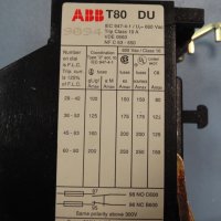 термореле ABB T80 DU Thermal relay 52A, снимка 3 - Електродвигатели - 34451877