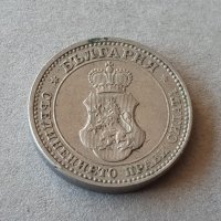 5 стотинки 1913 година Царство България сребърна монета №6, снимка 2 - Нумизматика и бонистика - 42062299