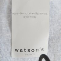 Мъжки шорти/къси панталони  от лен и памук Watson's, снимка 4 - Къси панталони - 41655356