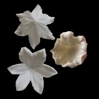 Амарилис цвете 2 части вейнър тип фунийка силиконов молд форма калъп украса декор, снимка 1 - Форми - 42201988
