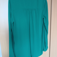 Зелена блуза Esprit 36, снимка 6 - Блузи с дълъг ръкав и пуловери - 44567289