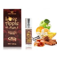 Арабско олио парфюмно масло Al Rehab LOVE APPLE  6ml Фрезия , ябълка мускус, ветивер и сандалово дър, снимка 1 - Други - 40286387