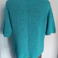 Мекичка дизайнерска блуза тип туника "OLSEN"® / голям размер, снимка 4 - Блузи с дълъг ръкав и пуловери - 35835063
