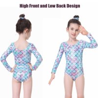 Surgoal Gymnastics Leotards Трико за момичета с дълъг ръкав за спорт, балет и др. за деца 3-12 год., снимка 2 - Детски Блузи и туники - 44387290