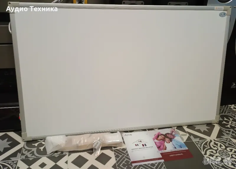 ПРОМО! Инфрачервен карбонов отоплителен енергоспестяващ панел.  550W. 100лв!!!!, снимка 1