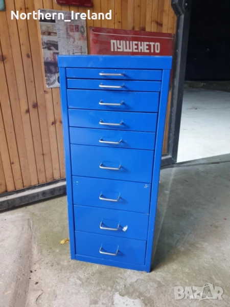 Масивен метален работен шкаф , снимка 1