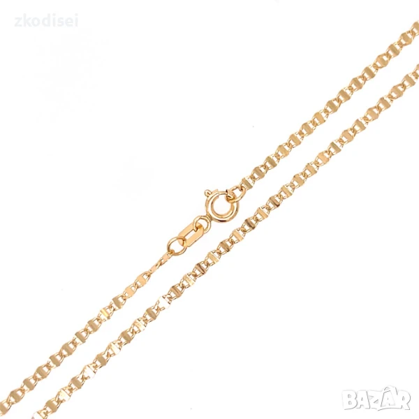 Златен синджир 2,21гр. 54,0см. 14кр. проба:585 модел:32090-4, снимка 1