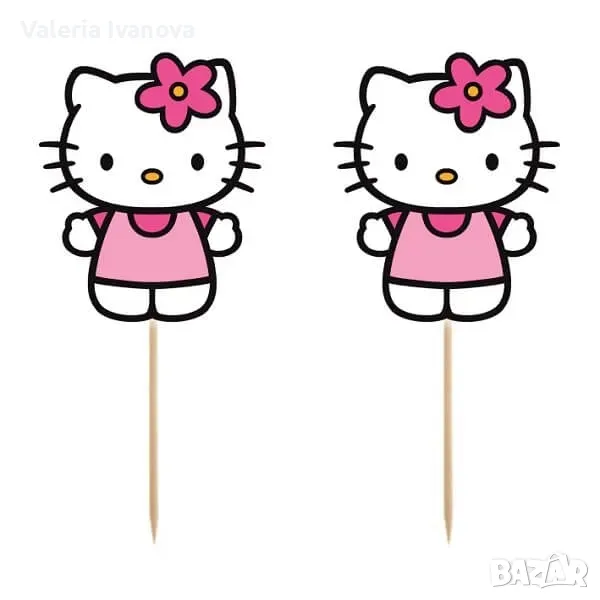 Комплект топери Hello Kitty, 8 броя 10021, снимка 1