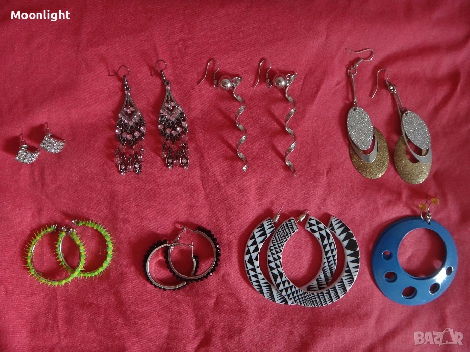 8 чифта обеци за 20€, снимка 1