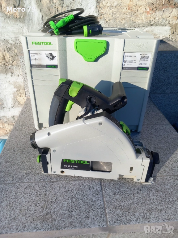 Festool TS 55 REBQ Потапящ циркуляр , снимка 1