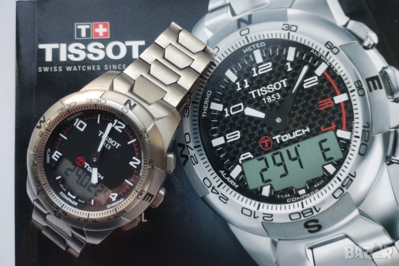 TISSOT T-TOUCH II TITANIUM TO47420 A -прецизна швейцарска машина, снимка 1