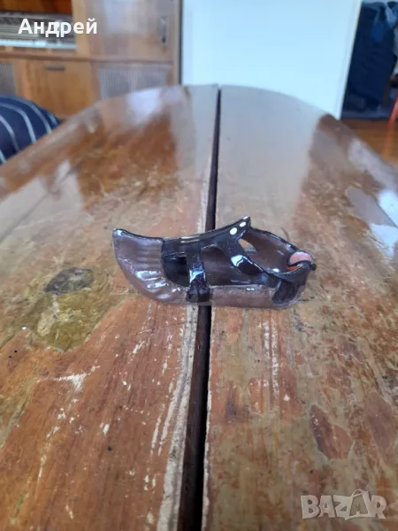 Стар керамичен пепелник, снимка 1