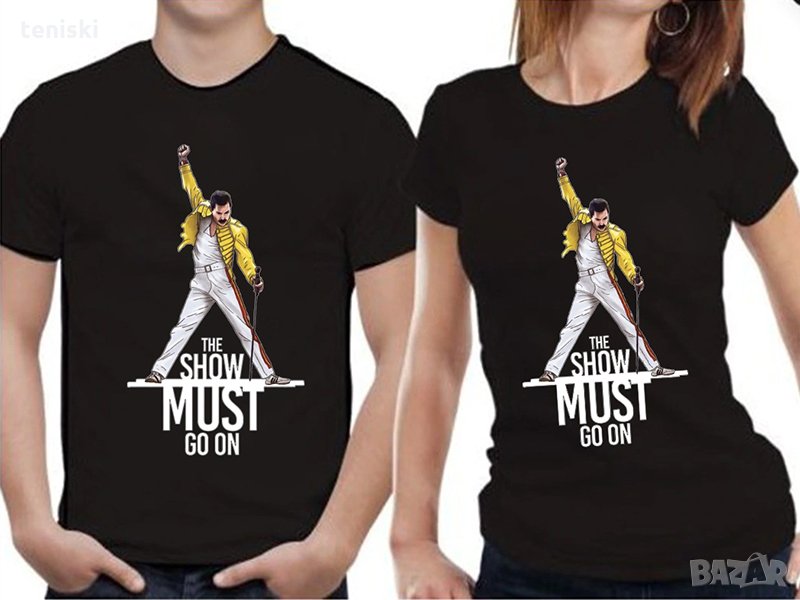  Рок тениска Queen Freddie Mercury 8 модела Всички размери, снимка 1