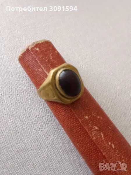 Македонски БРОНЗОВ ПРЪСТЕН, снимка 1