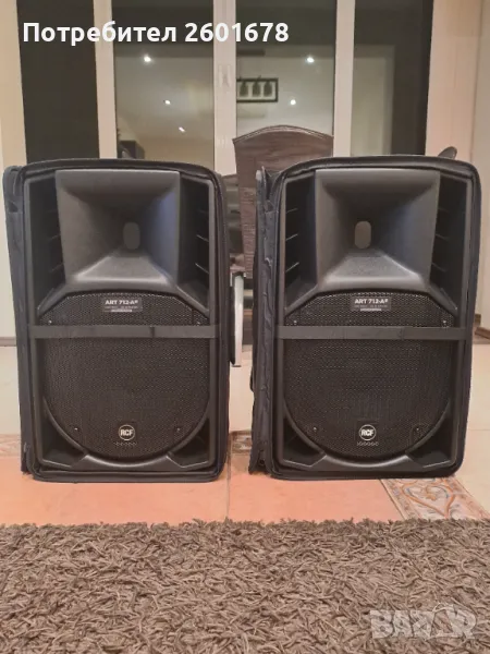 Активни тонколони rcf ART - 712 - A mk 4, снимка 1