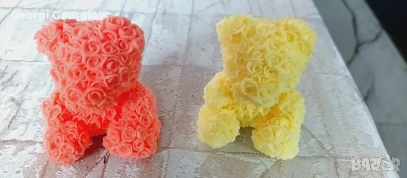 Цветя изработени с глицеринов ароматен сапун универсален магазин 29 етаж 1 Стара Загора Център , снимка 1