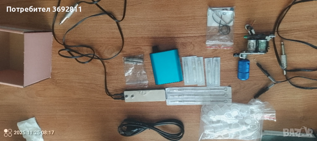 Комплект татуировъчна машина – втора ръка, снимка 1