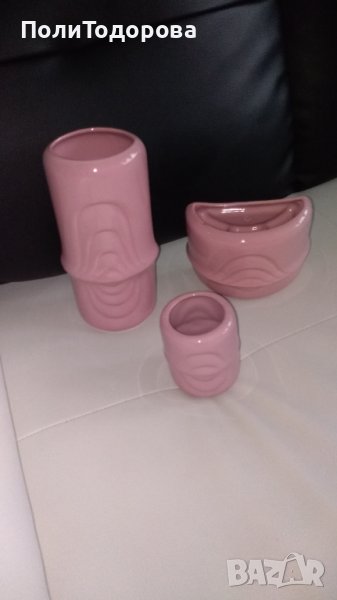 3бр.керамични вази, снимка 1