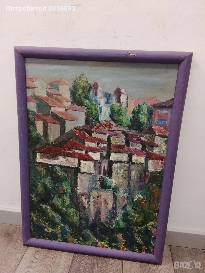 Картина с маслени бои върху платно, снимка 1