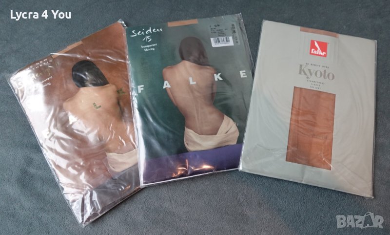 FALKE S/M (38-40) нови луксозни чорапогащници с ликра, снимка 1