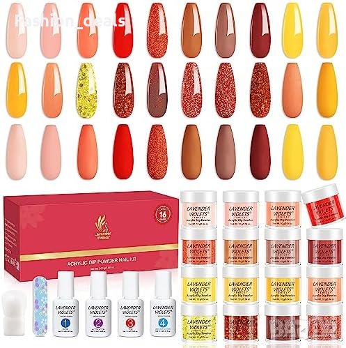 Нов комплект декорация пудра топ лак за нокти Жени Маникюр Подарък, снимка 1