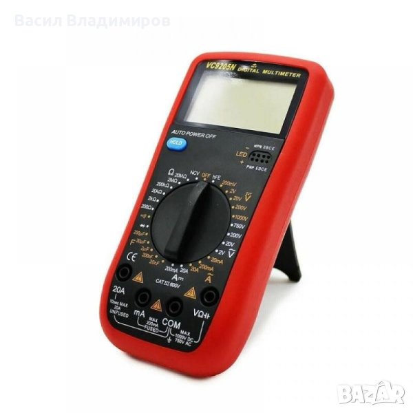 Дигитален Мултиметър (Мултицет) VC9205N, снимка 1