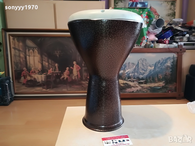 ГОЛЯМА ТАРАМБУКА-МЕТАЛИК 41Х26СМ 1403220856, снимка 1