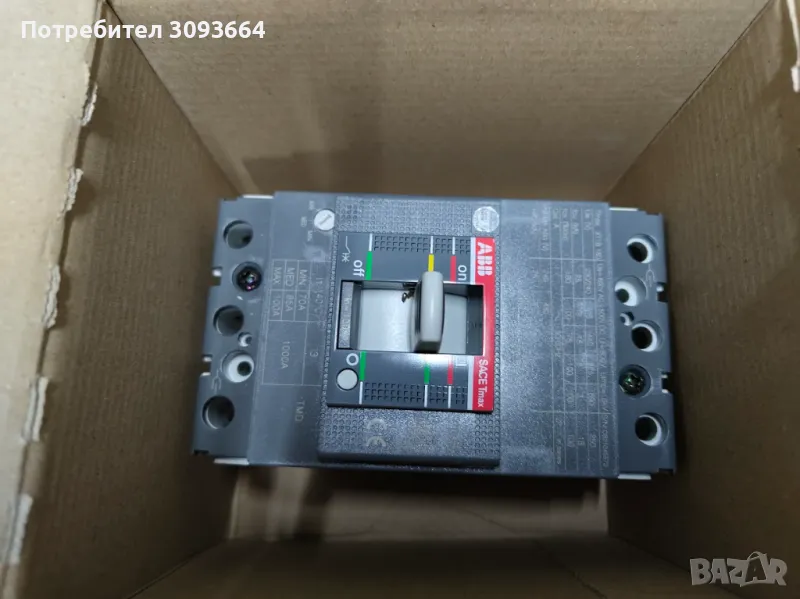 Автоматичен прекъсвач TMAX XT1B 160, снимка 1