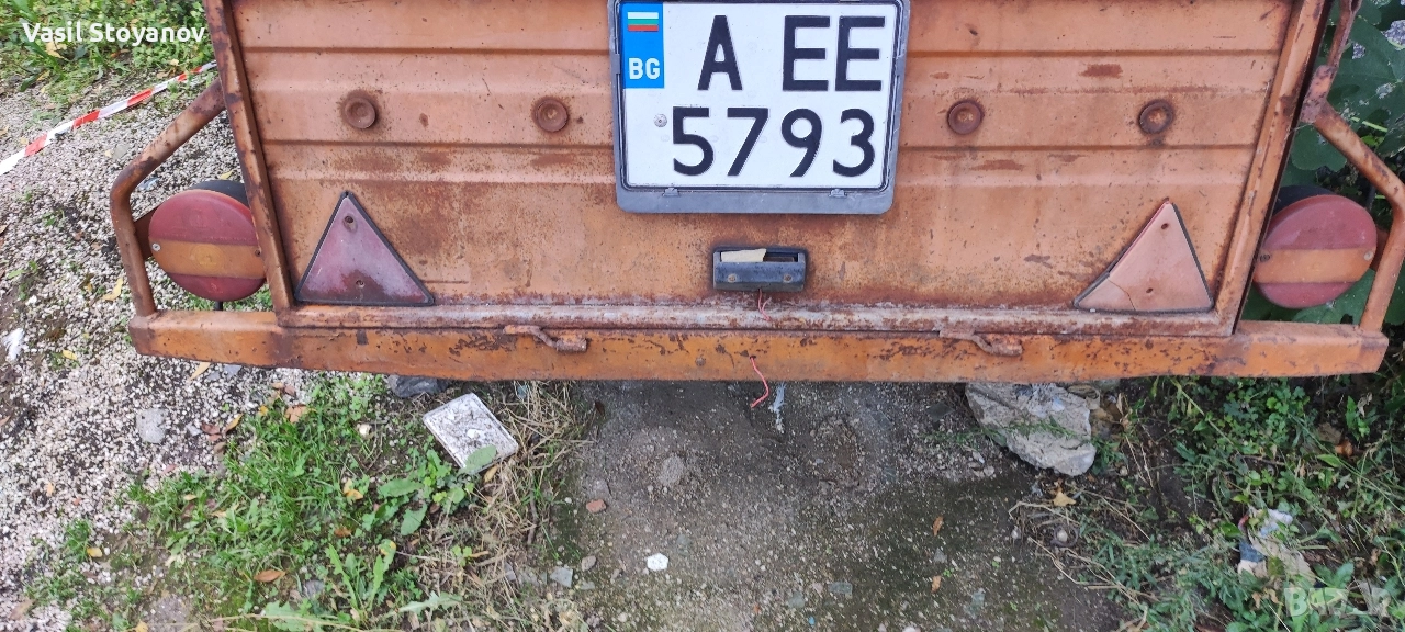 Авто ремарке с талон, номера и регистрация , снимка 1