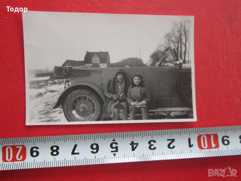 Стара картичка снимка кола 6, снимка 1