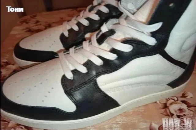 GROUNDIES Нови Мъжки Маратонки Изцяло от Естествена Кожа 45 , снимка 1