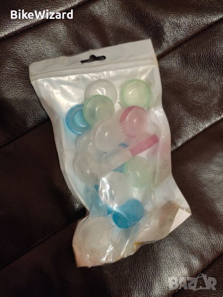 Кутия за контактни лещи пакет със 9 броя кутийки НОВИ, снимка 1