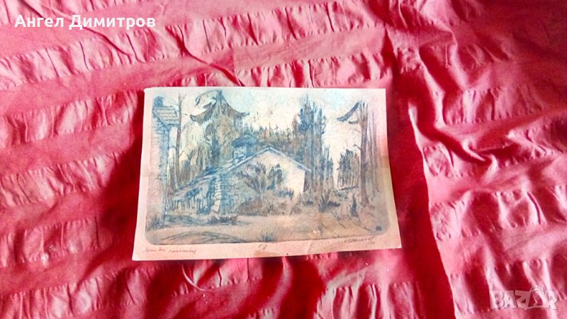 Никола Костов Бяла Черква суха игла , снимка 1