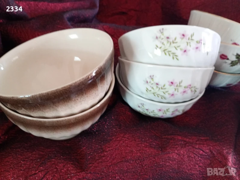 Български порцелан Купички , снимка 1