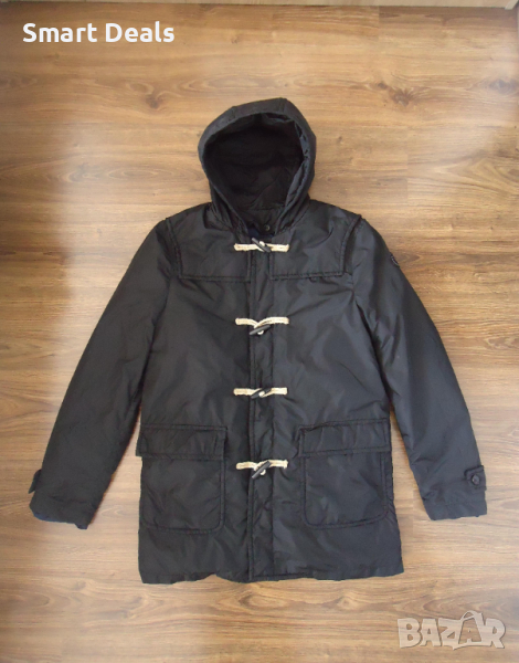 Daniele Alessandrini Мъжко яке с качулка и премахваща се подплата размер 54, снимка 1