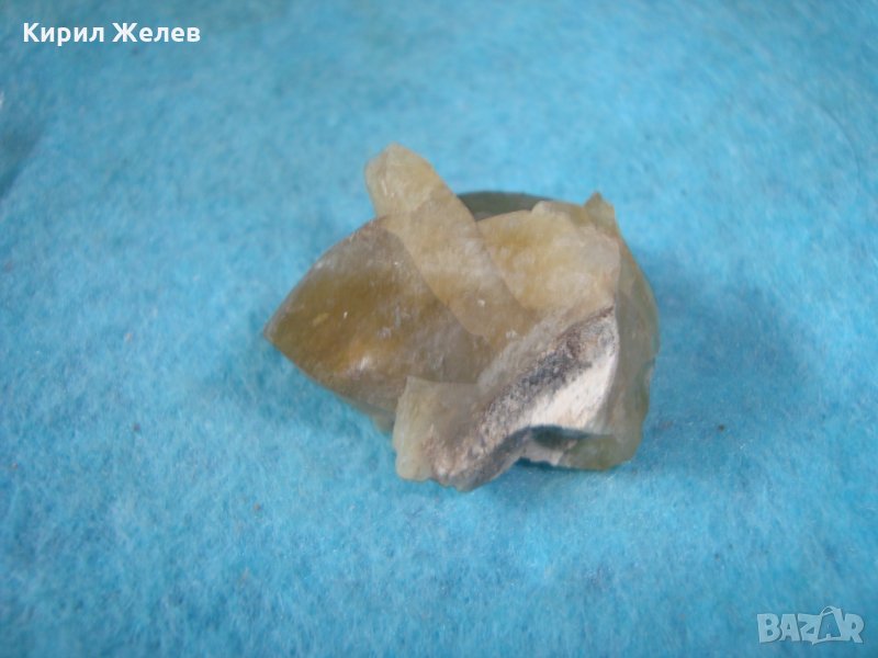 ОПУШЕН КВАРЦ - САМОРОДЕН КЪС РЯДЪК ПОЛУСКЪПОЦЕНЕН МИНЕРАЛ 25847, снимка 1