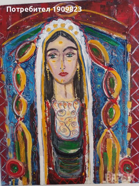 Голяма маслена картина, снимка 1