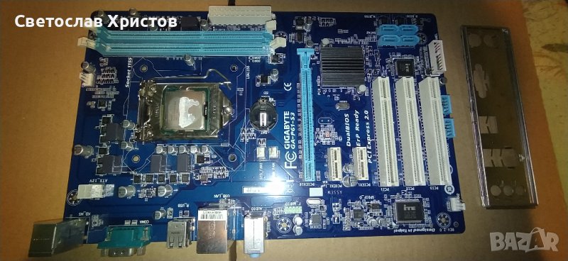 Продавам дънна платка Gigabyte GA-P61-S3 Сокет 1155, снимка 1