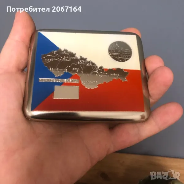 Стара табакера Чехословакия , снимка 1