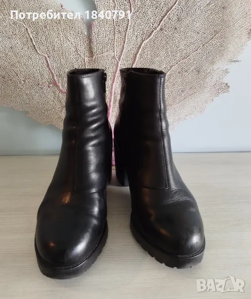Черни боти VAGABOND – естествена кожа, №40, снимка 1