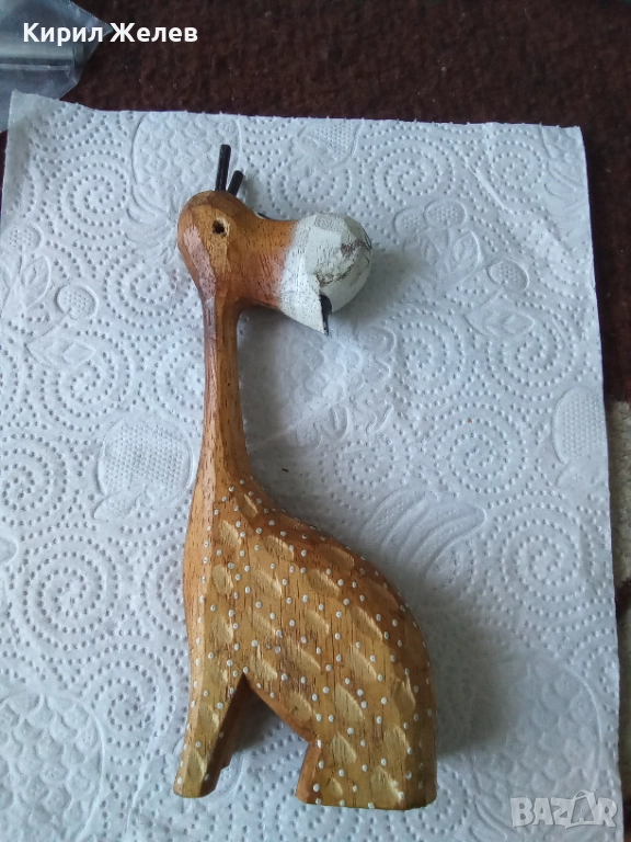 Дървена фигурка 51760, снимка 1