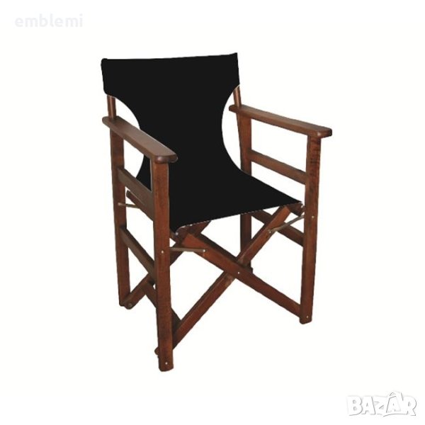 Стол трапезен градински Черен Director, снимка 1