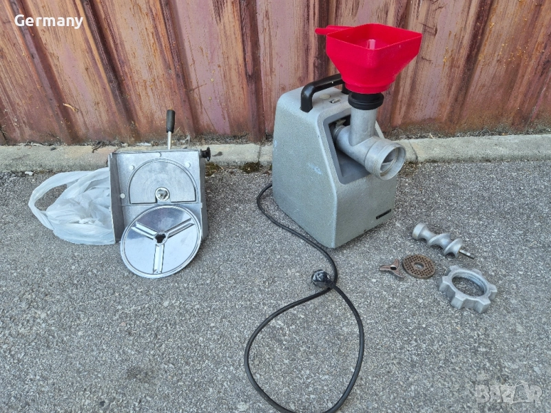 немска месомелачка зеленчукорезачка кутер, снимка 1